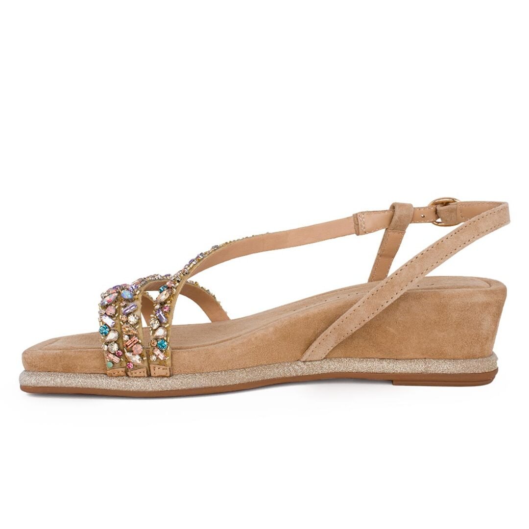ALMA EN PENA ΓΥΝΑΙΚΕΙΑ ΔΕΡΜΑΤΙΝΑ ΠΕΔΙΛΑ V240741 SAND SUEDE - Image 3