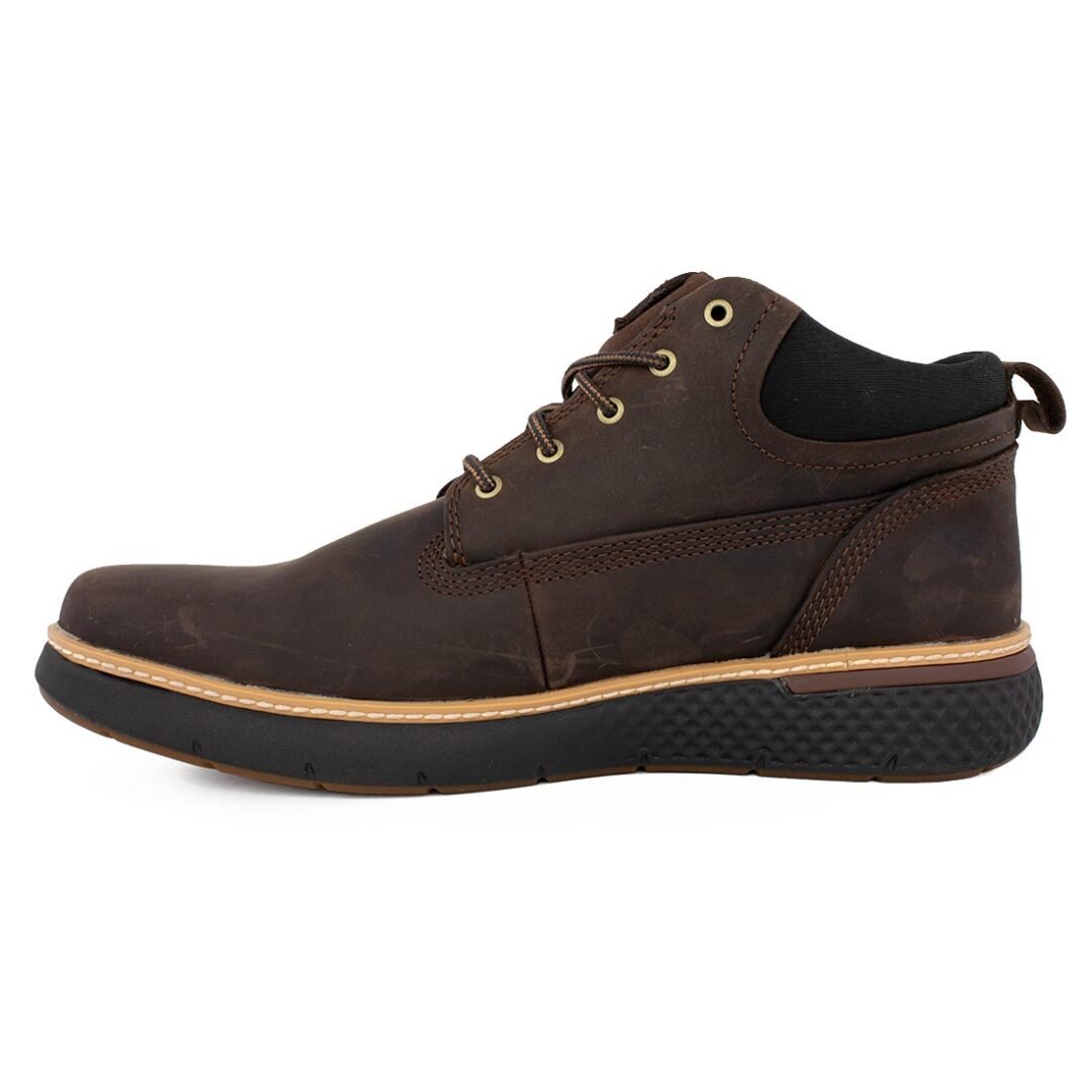 TIMBERLAND ΑΝΔΡΙΚΑ ΔΕΡΜΑΤΙΝΑ GORETEX ΜΠΟΤΑΚΙΑ CROSS MARK GTX CHUKKA A1TQL 9311 POTTING SOIL - Image 3