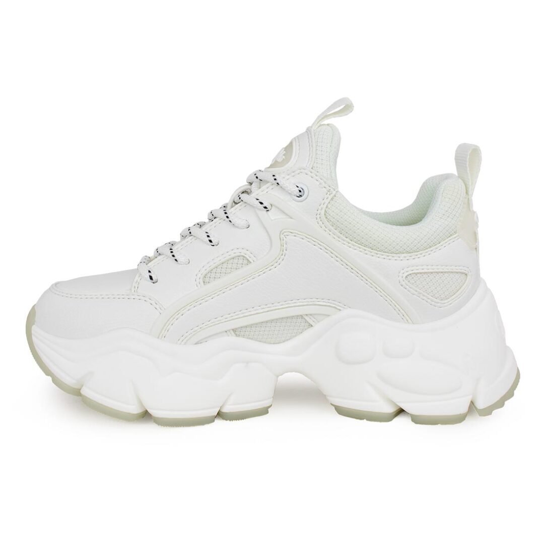 BUFFALO ΓΥΝΑΙΚΕΙΑ SNEAKERS BINARY C WHITE - Image 3