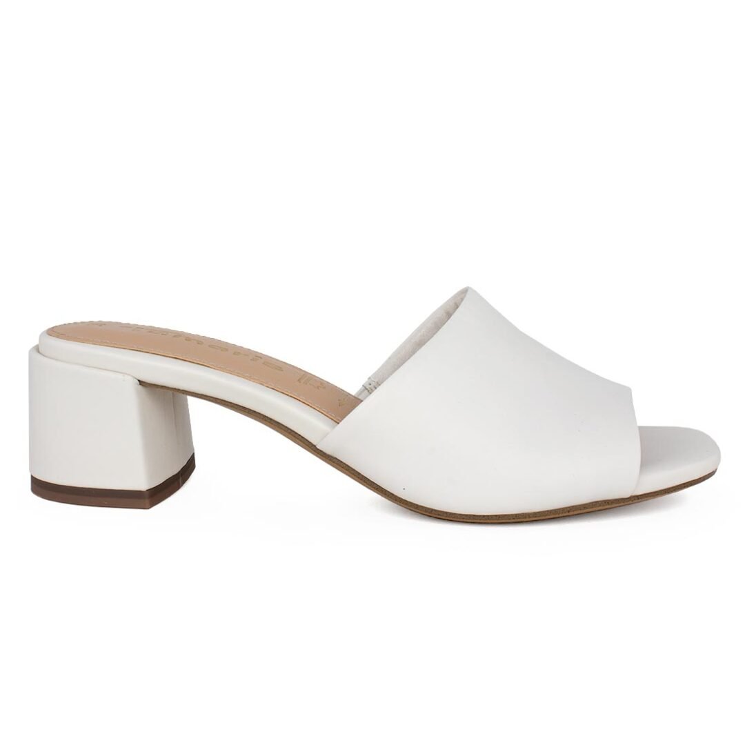 TAMARIS ΓΥΝΑΙΚΕΙΑ ΔΕΡΜΑΤΙΝΑ MULES 1-27204-20 117 WHITE
