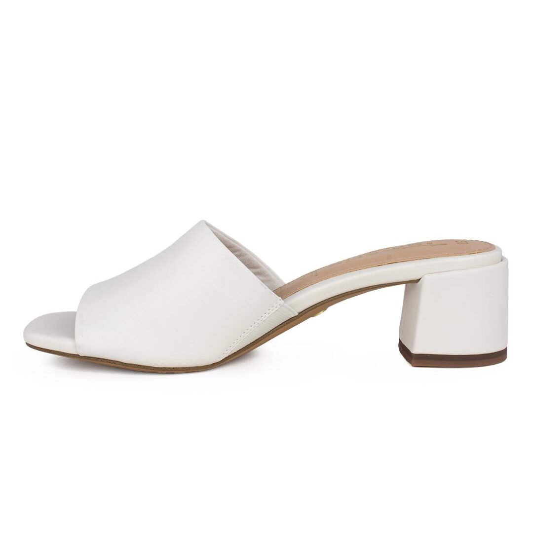 TAMARIS ΓΥΝΑΙΚΕΙΑ ΔΕΡΜΑΤΙΝΑ MULES 1-27204-20 117 WHITE - Image 3